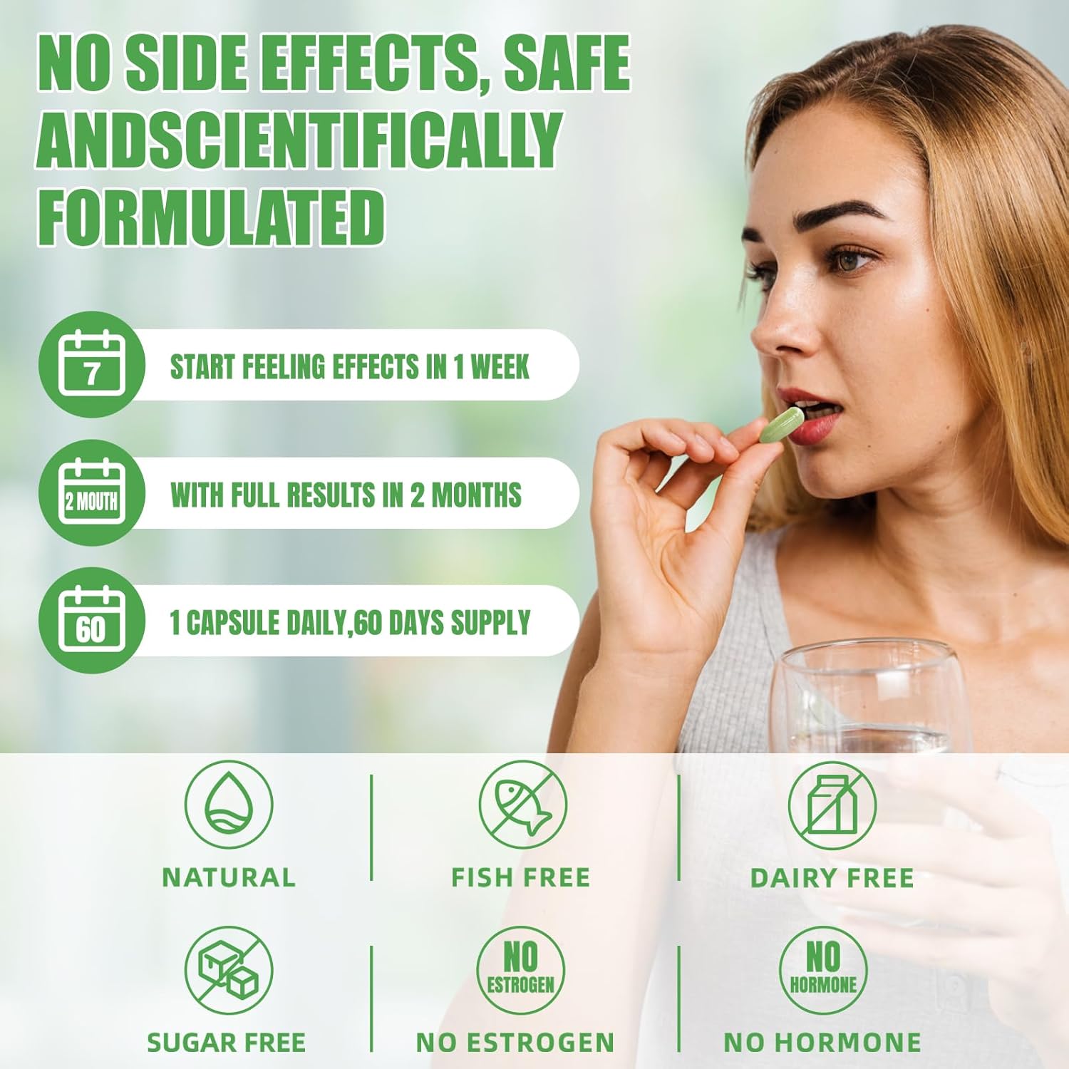 Chlorophyll Deodorizing & Grass Fed Beef Liver Capsule Bundle | Internal Odor Control, Detox & Hormone Balance for Men & Women | Vegan, Allergen-Free (60 Counts Each)