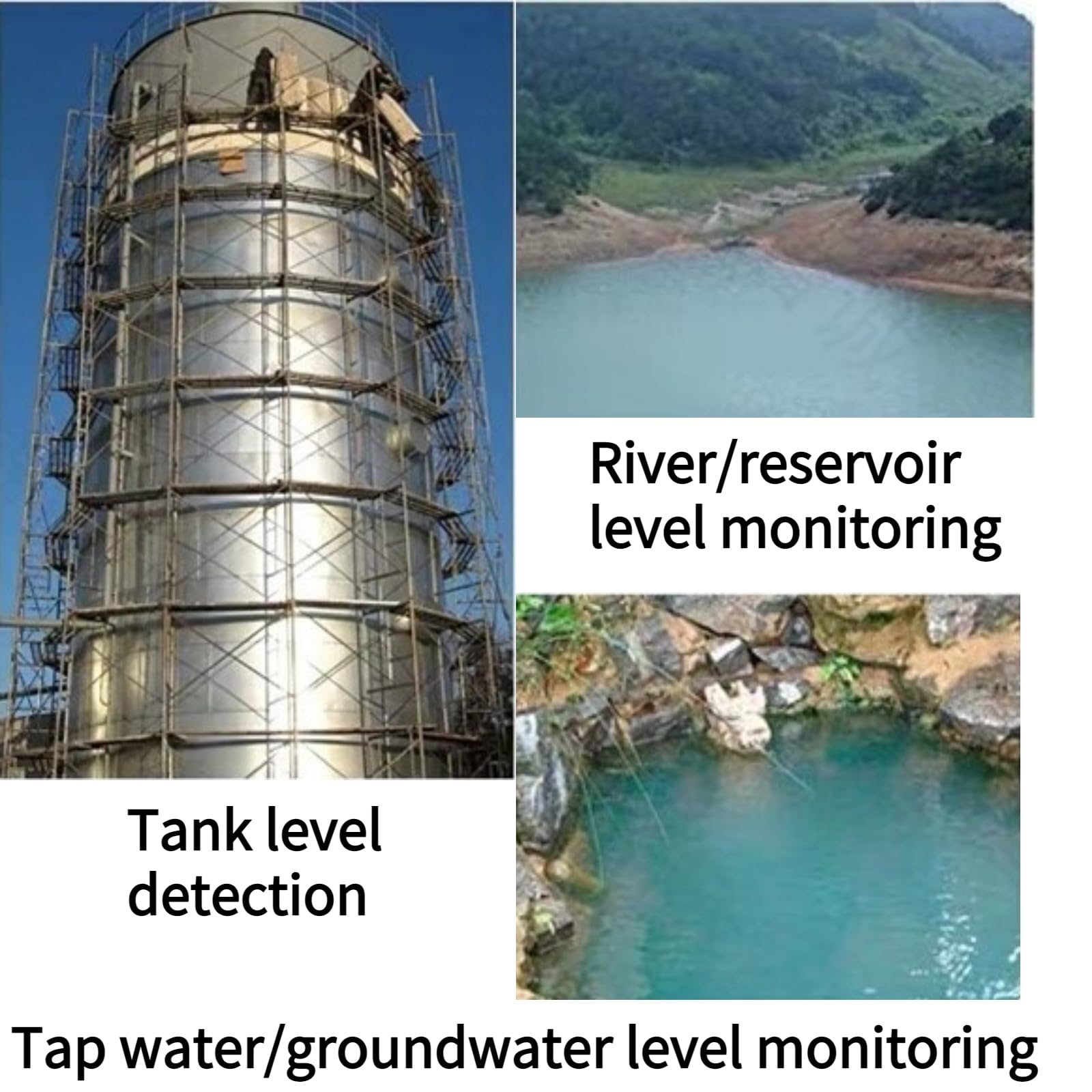 Trasmettitore di livello liquido TL-136 Rilevatore di sensore di livello dell'acqua 24VDC 4-20mA Uscita segnale Livello del liquido Sensore Uscita segnale Lunghezza linea 5 metri(0-5m)