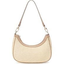 Womens Shoulder Bags Cute Hobo Purses Vintage Handbags with Zipper Lightweight Underarm for Dating Shopping Gift