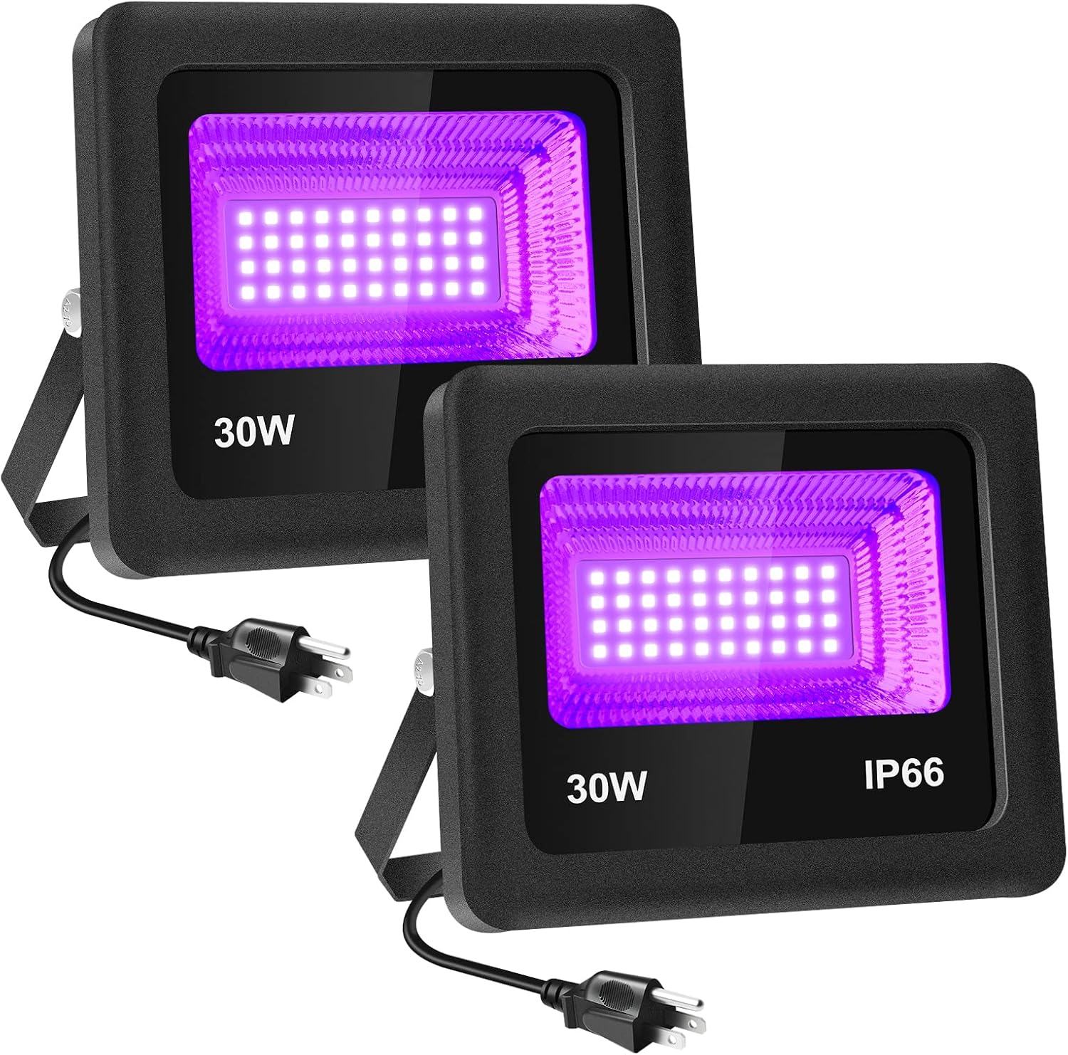 UV Black Lights for Glow Party, TiYiViRi 30W LED Black Light Outdoor