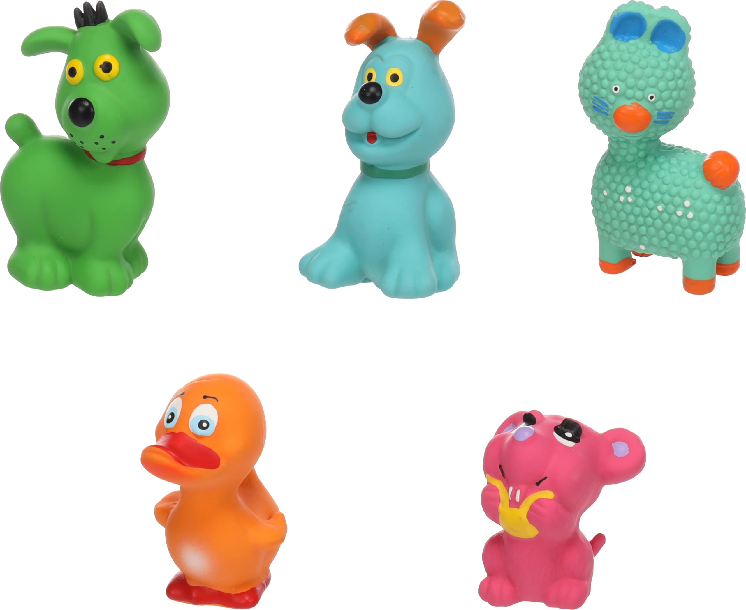 Flamingo DT ROMMA LATEX ANIMAL 5,3x4,3x9,9CM ASSORTMENT DISPLAY