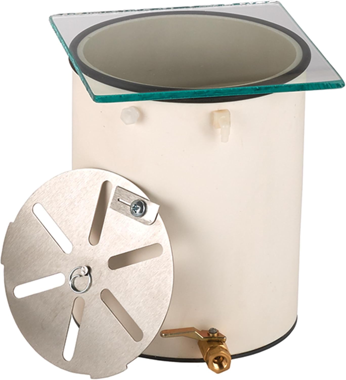 Hold Fast V821 Series Vacuum Stabilization Chamber, 8", with Drain Valve