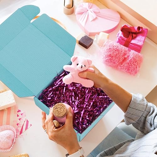 Miniatura 4 de Cajas de cartón, cajas de envío, paquete de 15 cajas de cartón corrugado reciclables, cajas de regalo pequeñas para envío, correo, embalaje de