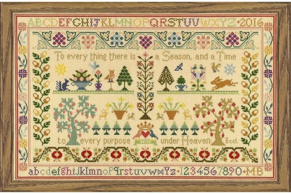 Bothy Threads Counted Cross Stitch Kit Season and Time 52 x 33 cm XS5