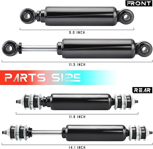 Miniatura 2 de Club Car DS Shocks, Club Car Precedent Shocks, Amortiguadores delanteros y traseros de carrito de golf para DS G&E 1988-up, Precedent G & E 2004-up,