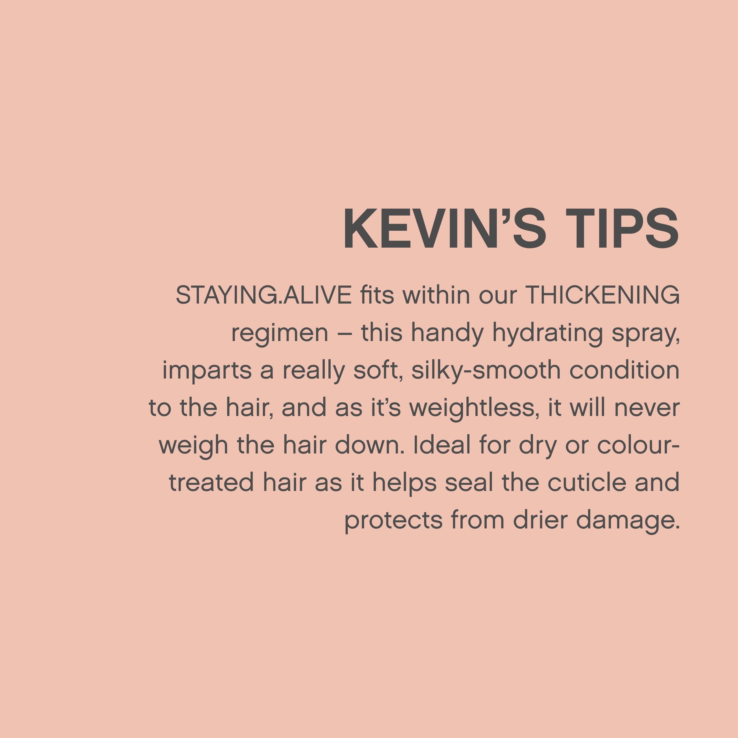 KEVIN.MURPHY STAYING.ALIVE Leave-In Hair Treatment