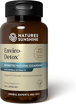 Natures Sunshine Enviro-Detox, 100 Capsules | Removes Pollutants and Toxins that can Build Up, Slow Normal Cleansing, and Supports Digestion