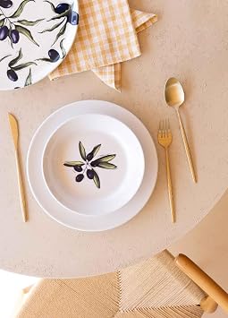 [marka] Olivos Yemek Tabağı 6lı Set 20 cm OVS0011