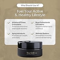 Vista 5 de Pürblack Resina viva Shilajit True Gold & Silver - Genuino, de alta eficiencia, 4ª generación Shilajit (tarro de 0.35 oz con escala de puera)