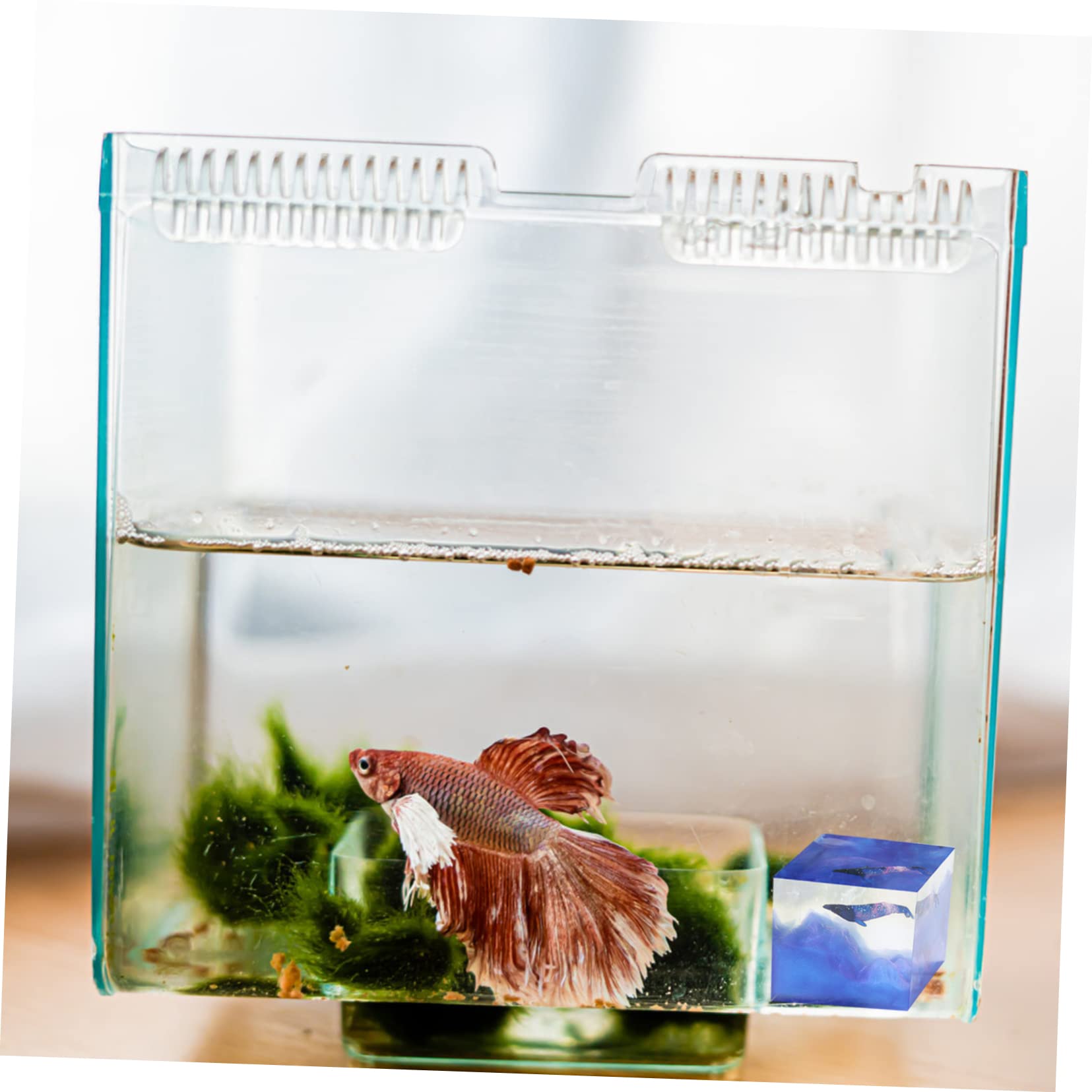 LIFKOME Ocean Decor Silicone Whales Filler 3D Landscape Models for DIY Projects