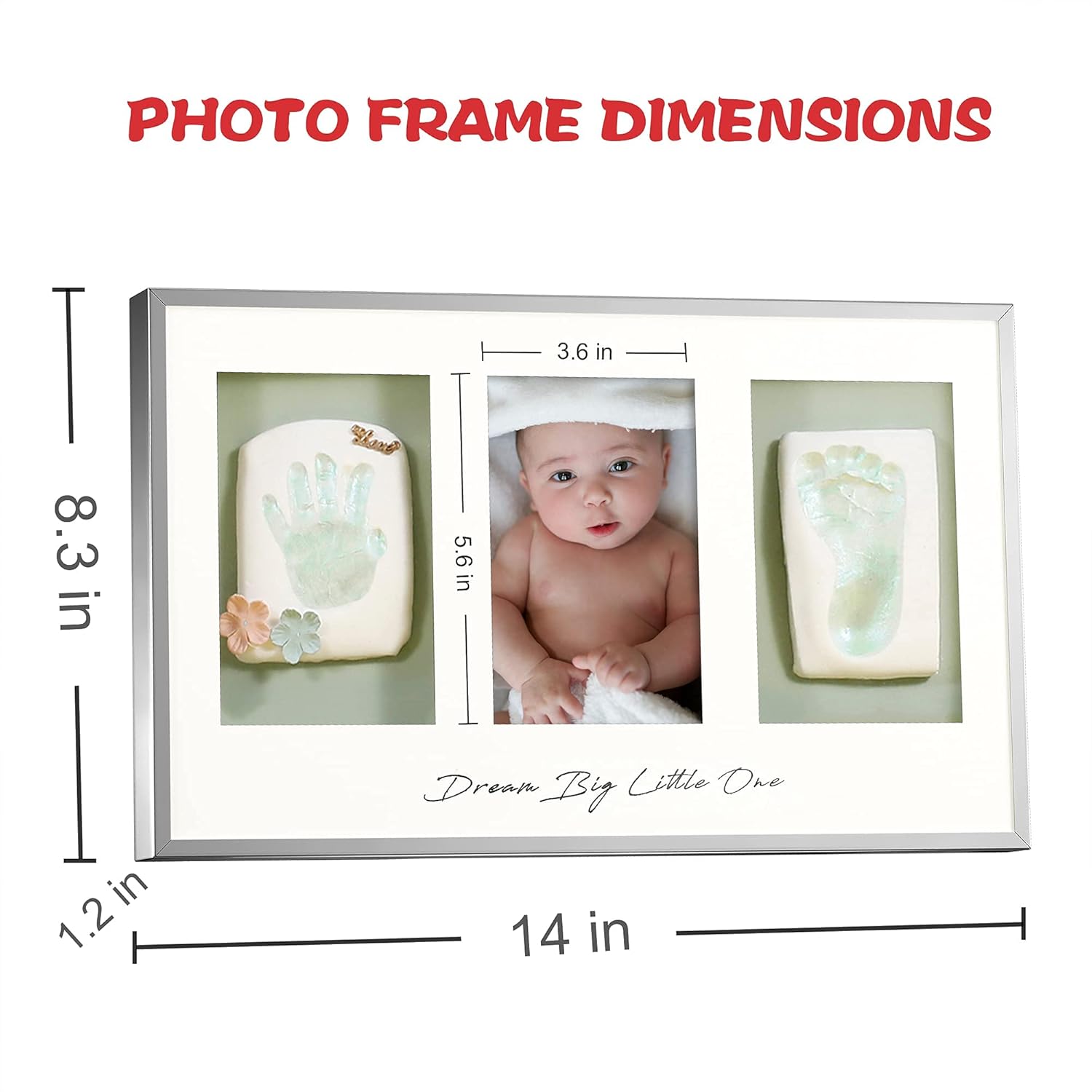 Buy Baby Handprint Footprint Makers Keepsake Kit Clay Hand Print Picture Frame For Newborn Memory Gift To New Parents 14x8 Inches For Baby Shower Online In Taiwan B08p2v2txd Buy Baby Handprint Footprint Makers Keepsake Kit Clay Hand Print Picture Frame For Newborn Memory Gift To New Parents 14x8 Inches For Baby Shower Online In Taiwan B08p2v2txd
