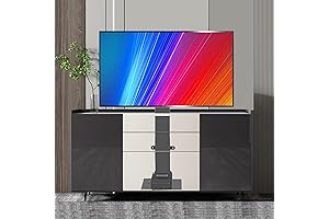 TV Lift Mechanism with Remote Control and Built-In TV Stand for 32-70...