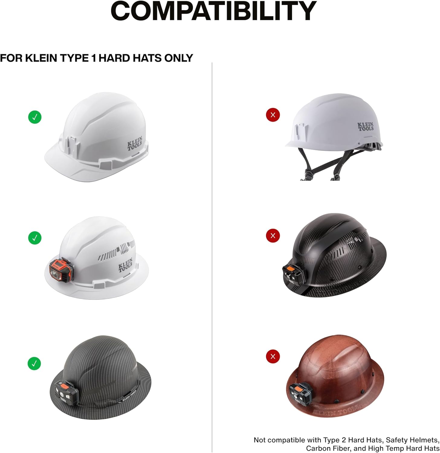 Klein Tools Hard Hat Replacement Suspension with Ratchet Adjustment