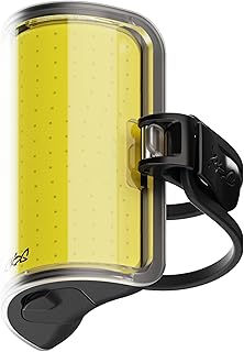Knog Cobber Reflex Front Bike Light, 350 Lumens USB-C Rechargeable LED Bicycle Light, 330° Beam Angle, Customizable Modes, IP67 Waterproof, Compatible with Standard & Aero Handlebars & Forks