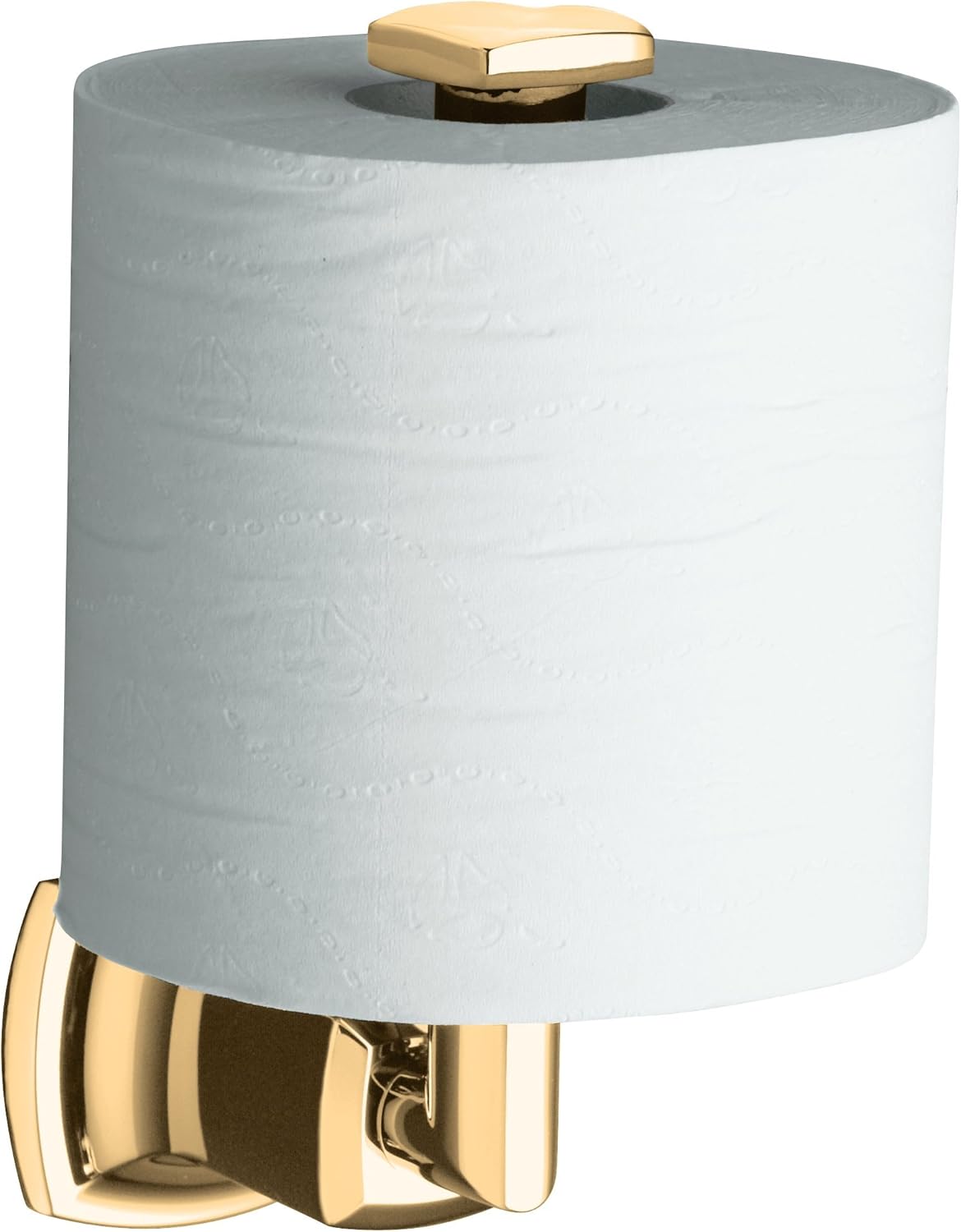Kohler K-16255-BV Margaux Wall Mount Vertical Toilet Paper Holder Brushed Bronze