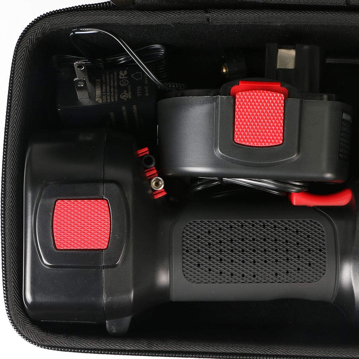 khanka Hard Travel Case Replacement for ONTEL/Oasser Air Hawk Pro Automatic Cordless Tire Inflator Portable Air Compressor