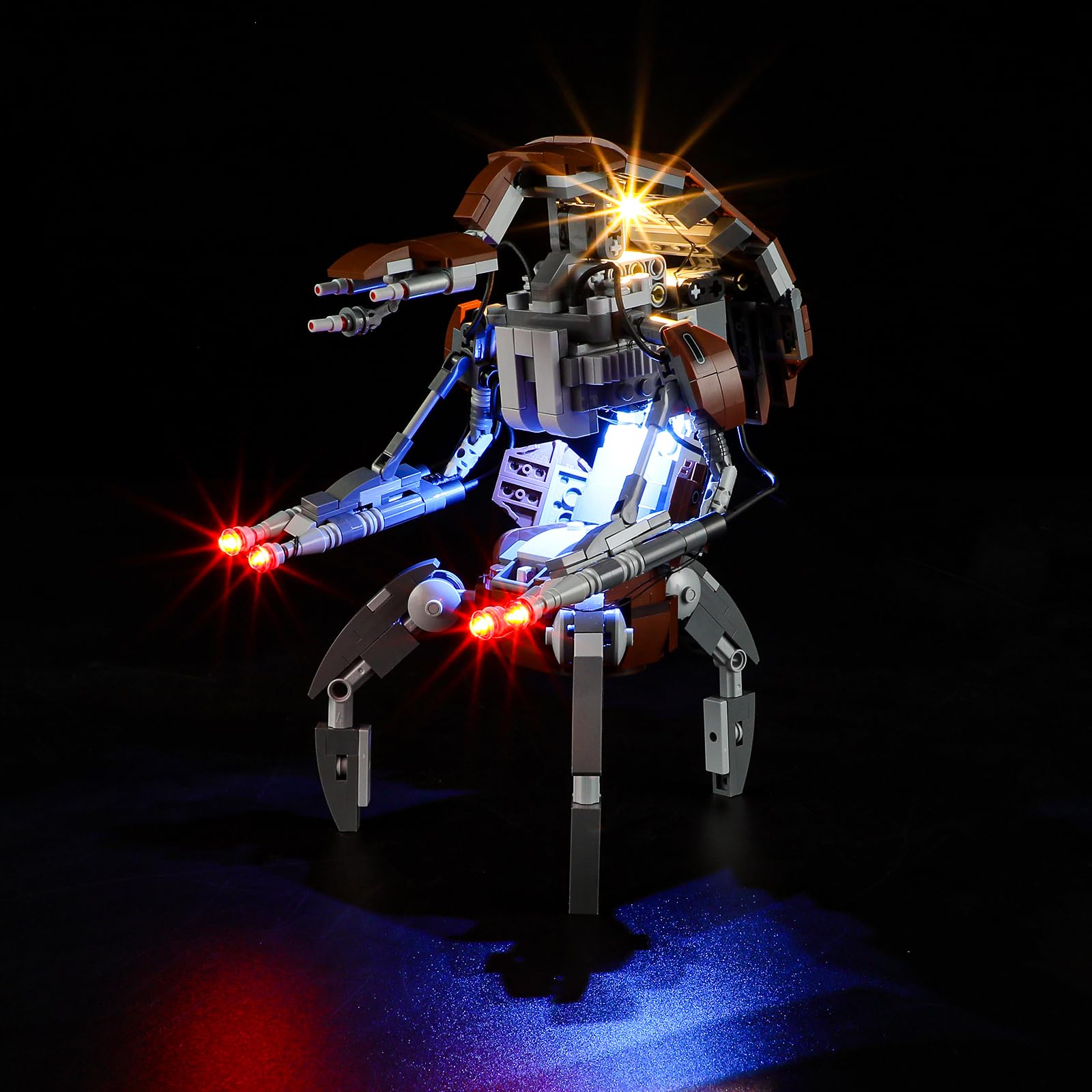 YEABRICKS LED Light for 75381 Star Wars Droideka Building Blocks Model (Building Set NOT Included)