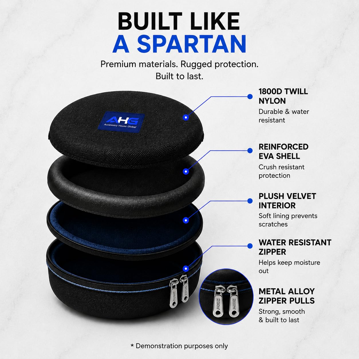 Upgrade Carrying case Compatible with Audeze Maxwell/Maxwell 2 MM
