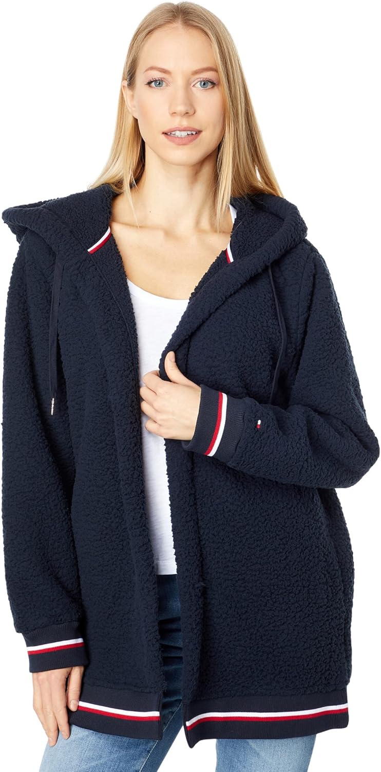 Tommy Hilfiger Denim Sherpa Puffer Sky Captain LG (US 12-14)