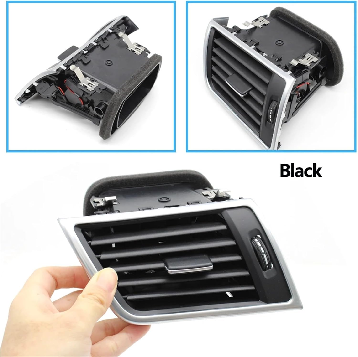 LHD RHD Dashboard Left Right Middle Rear Air Conditioner AC Vent Assembly For Benz W166 W292 ML GL GLE GLS 1668302154(Model B Central)