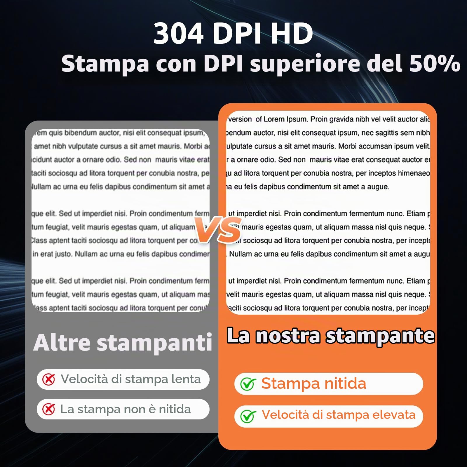 Stampante termica wireless On-The-Go: senza inchiostro, compatta, supporta 8,5 "x 11" (Letter/Legal), A4 e A5 - Compatibile con Android, iOS e laptop (con 10 carta termica piegata)