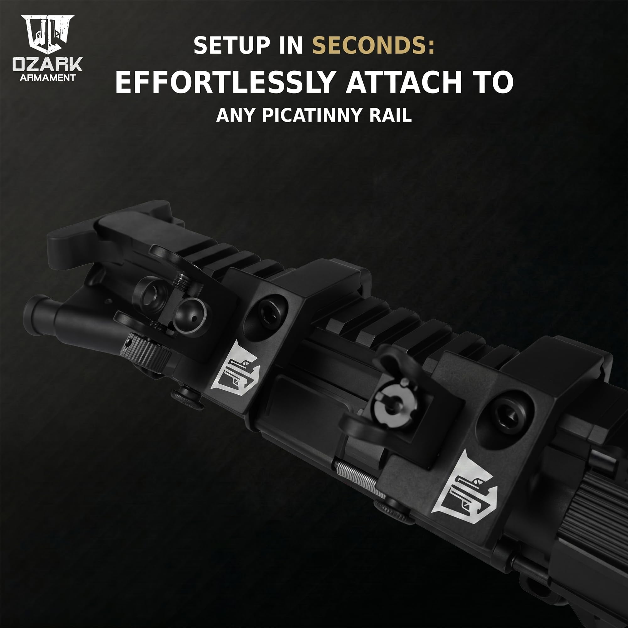 Amazon.co.jp: OZARK ARMAMENT 45度オフセットアイアンサイト
