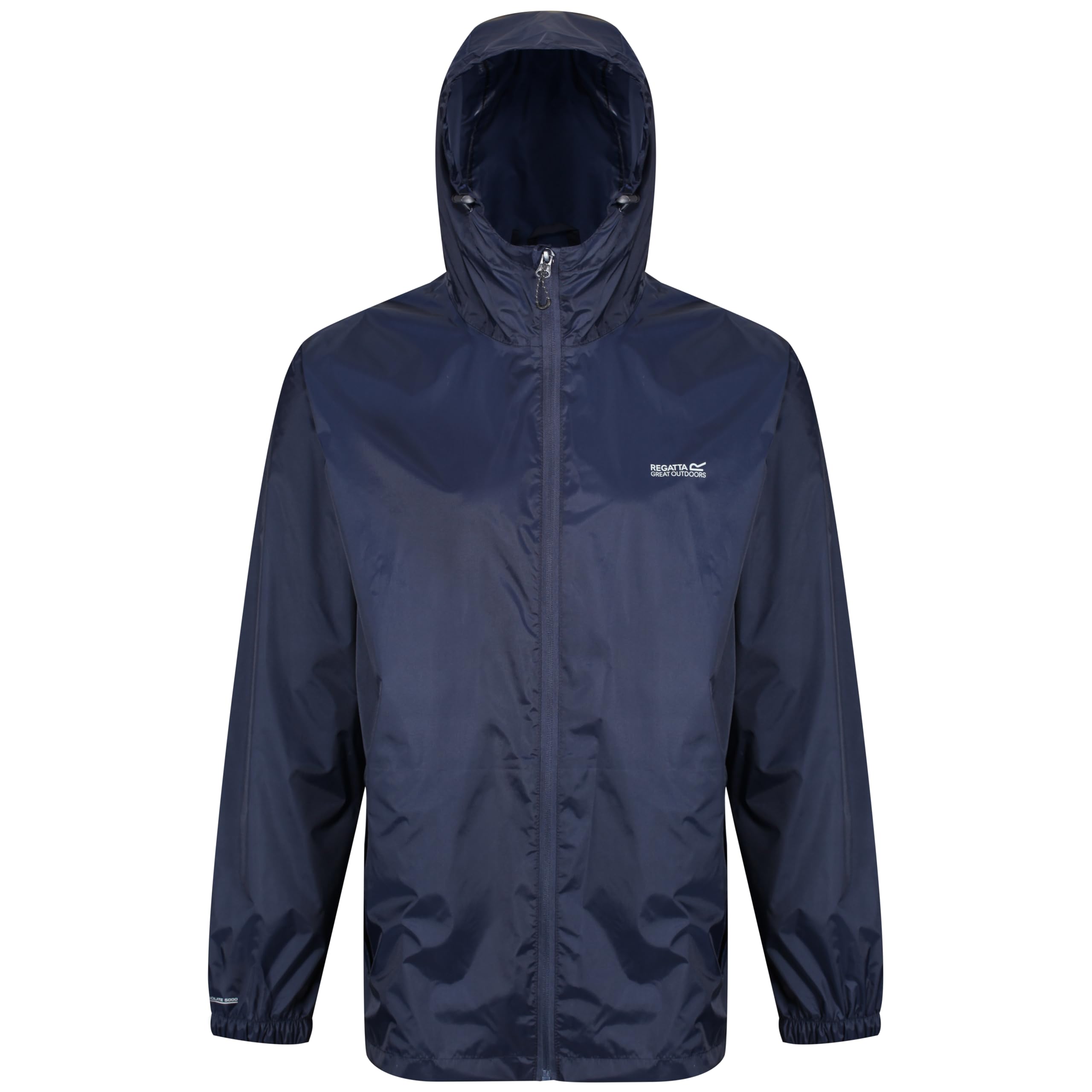 Regatta Mens Waterproof Pack-it III Jacket Breathable Lightweight Windproof Stuff Sack