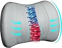 Vista 18 de Almohada de soporte lumbar Lofty Aim para coche, almohada lumbar de espuma viscoelástica para alivio del dolor lumbar - Cojín para la espalda al