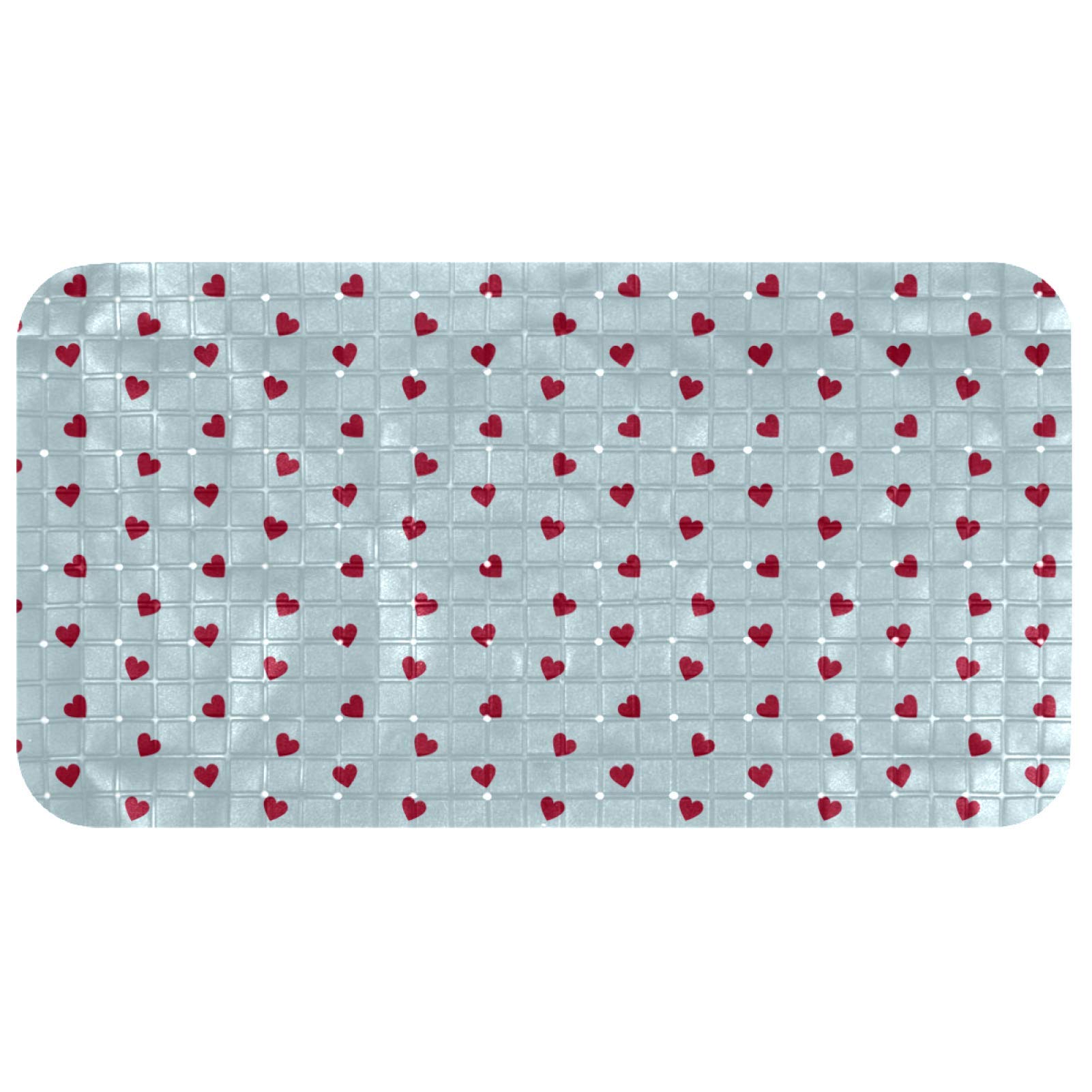 Alfombrillas de ducha antideslizantes Bennigiry 26.9 x 14.7 cm con ventosas para bañera