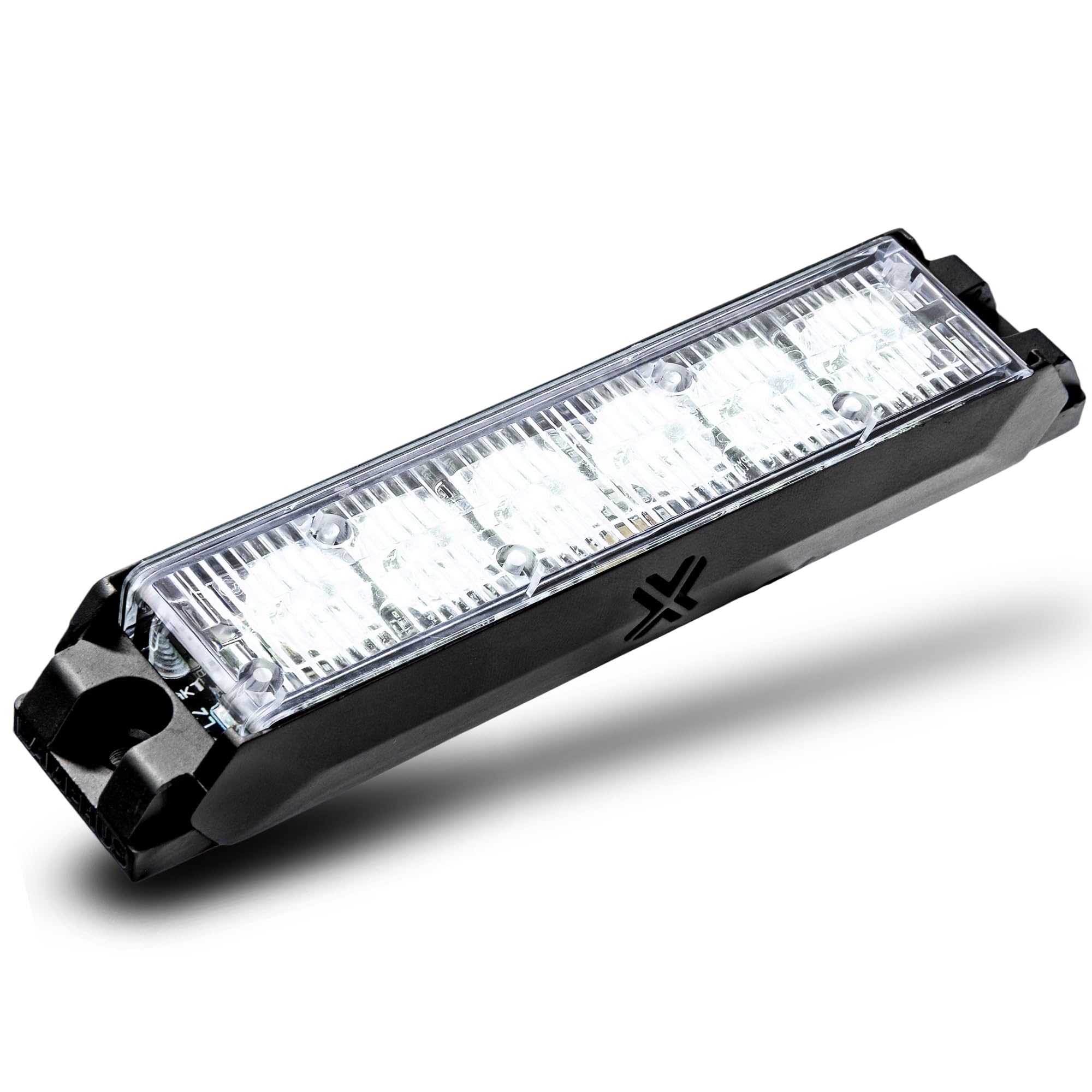 LAMPHUS NanoFlare 6W White LED Police Grill Strobe Warning Light for Trucks