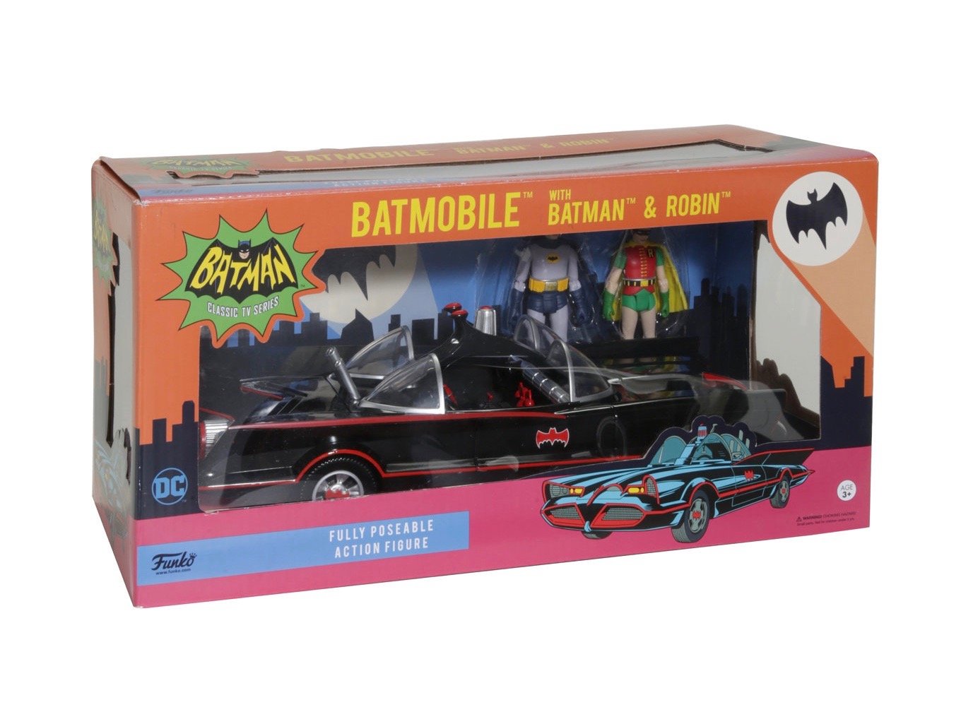 BATMOBILE - VEICOLO pressofuso 6 Batman and Robin Movie 1:43