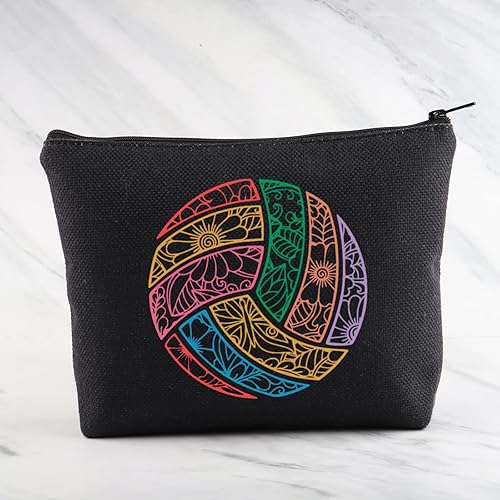 Miniatura 2 de Regalos para amantes del voleibol, bolsa de maquillaje de voleibol, regalo de jugador de voleibol, regalo de entrenador de voleibol, regalo para