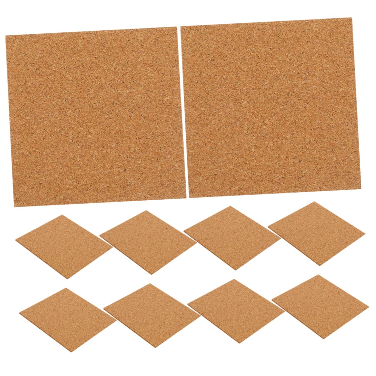 Dessous de carrés liège résistants à la chaleur pour protection de table