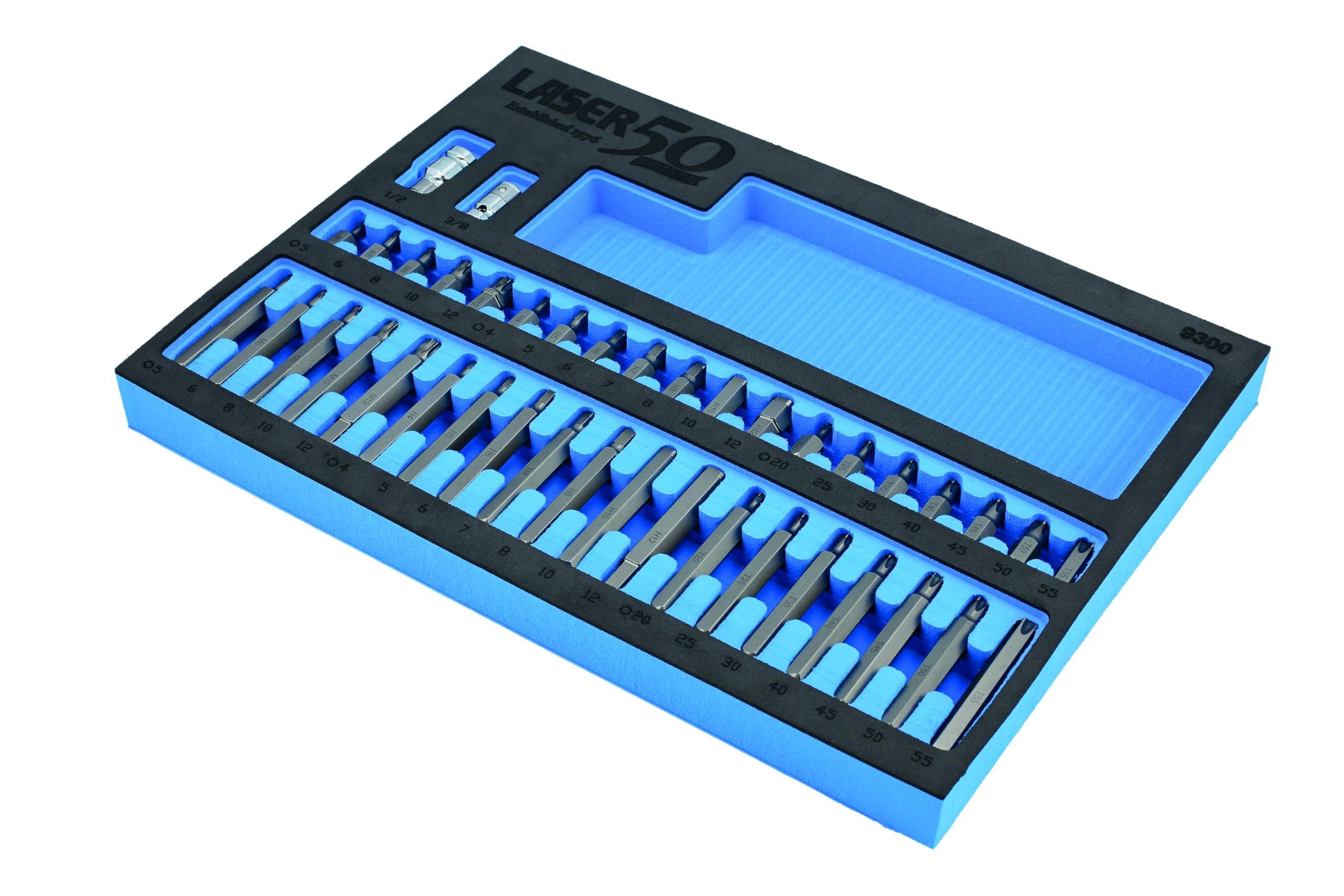 Laser 9300 Automotive Non-Slip Bit Set 40pc - 50th Anniversary
