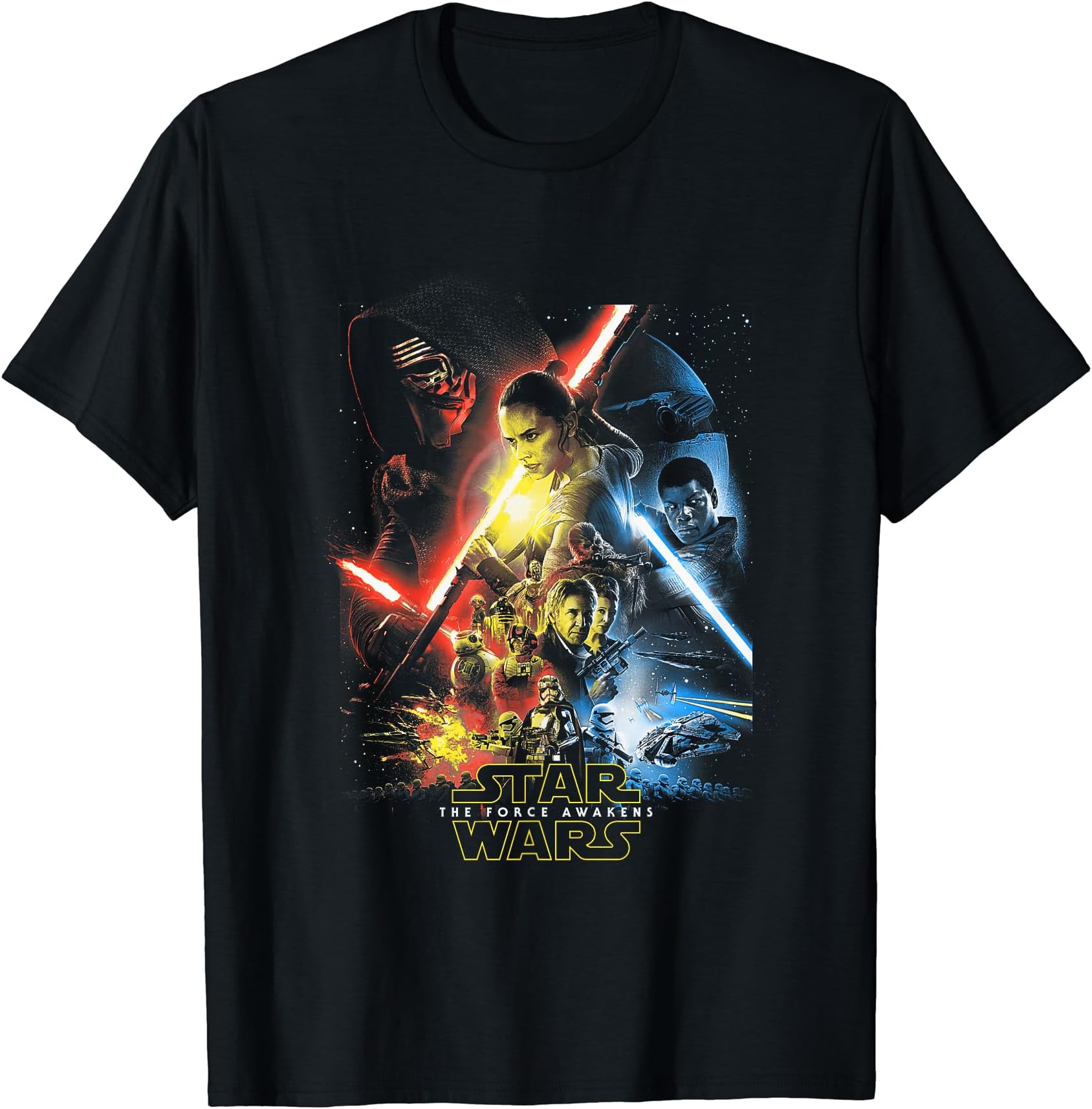 Star wars the force awakens t shirt Clearance