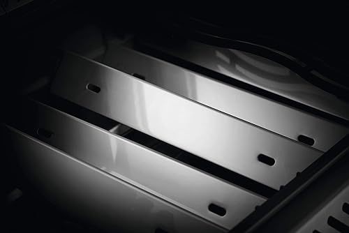 Miniatura 7 de Napoleon Rogue 365 Parrilla para barbacoa, negro, gas propano - R365SBPK-1-OB - Con dos quemadores y quemador lateral de gas, carrito de gas para