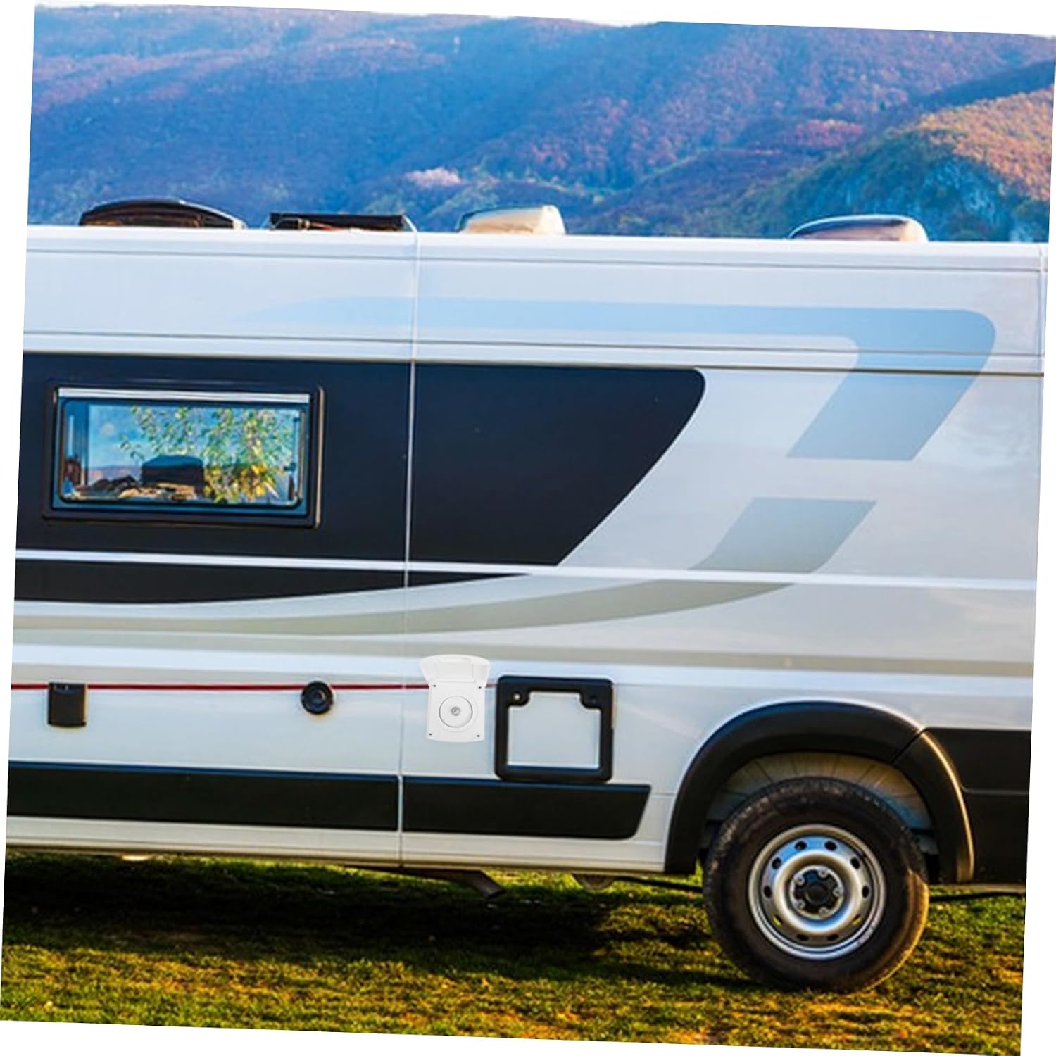 Rv Water Inlet Hatch for Gravity Fill with Lock Keys Freshwater Inlet for Motorhomes Campers Trailers Compatibility Easy Installation Protective Flip Lid
