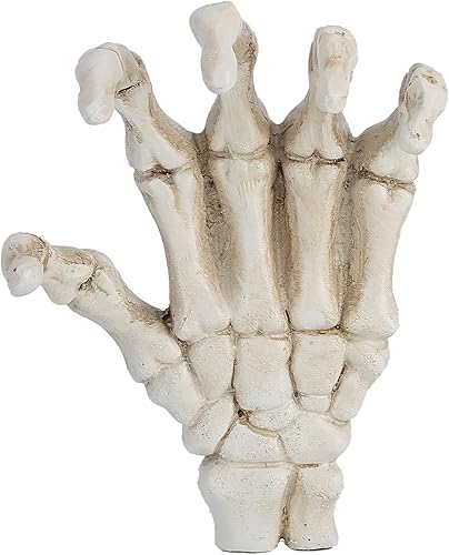 Miniatura 7 de Yosoo Manos de esqueleto de Halloween, adornos de hueso de mano ligeros de alta dureza, proporcionando a los estudiantes de medicina con estructura