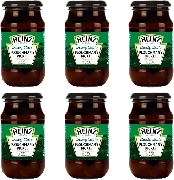 Heinz Pickle Ploughmans Pickle 320g x 6 Amazon.co.uk Grocery