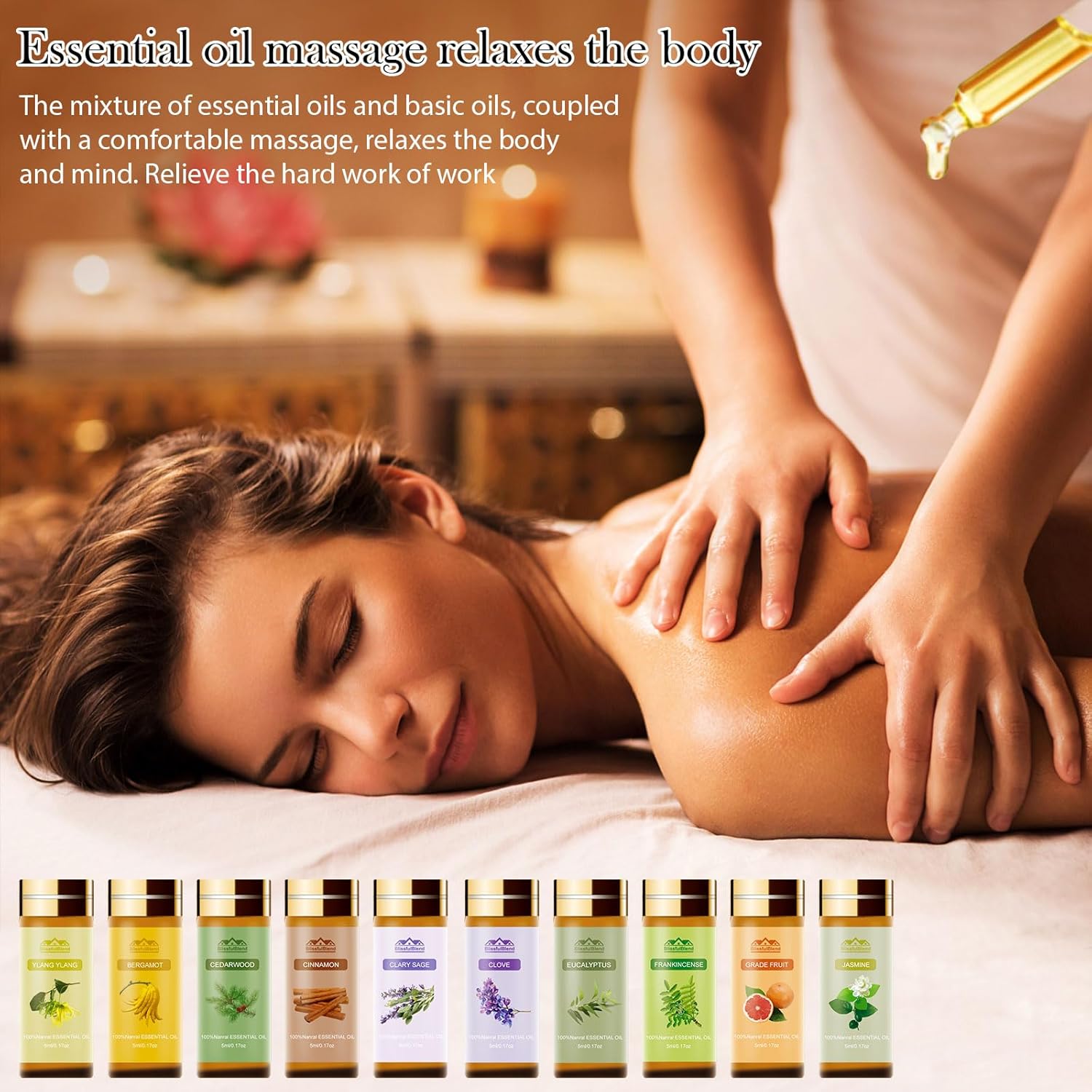 Pure Essential Oils for Diffusers for Home, Skin, Candle and Soap Making, 20 Scents - Tea Tree, Lavender, Lemon, Peppermint, Eucalyptus, Cinnamon, Rose and More, Aromatherapy Oils/ 5 ML - Image 6