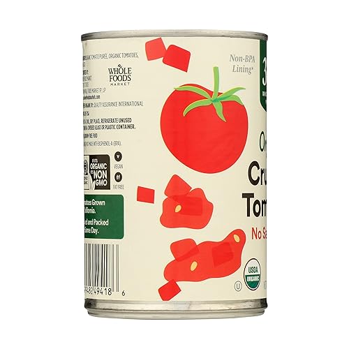 Miniatura 5 de 365 by Whole Foods Market Tomates triturados sin sal añadida orgánica 15 onzas