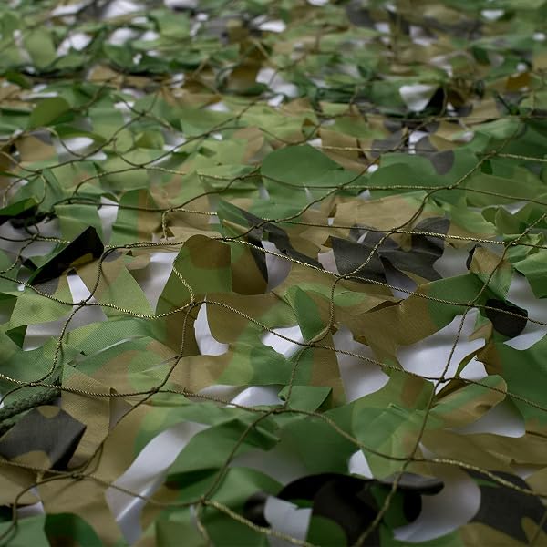 Rete Camouflage per la Caccia, Campeggio, Paesaggio Forestale, Esterno, Giardino, Decorazione, Ombrellone - 2