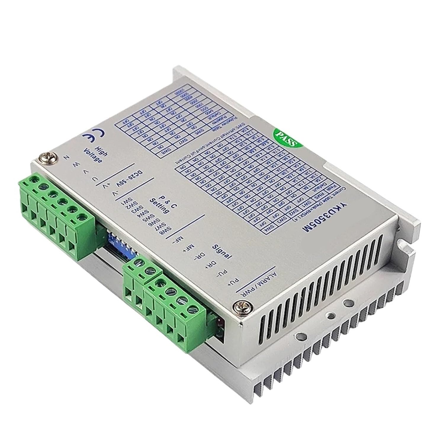 Stepper Motor Driver YKD3505M for 3 Phase 42~86mm (17~34) Stepper Motors Which Current are Below 5.7A.