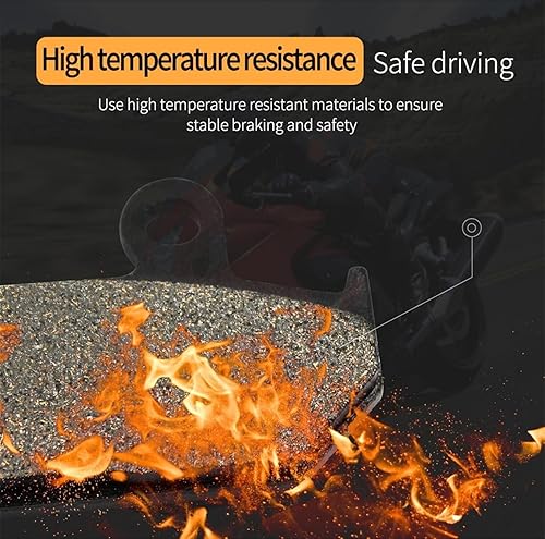 Miniatura 5 de Accesorios de motocicleta Pastillas de freno delanteras y traseras para Yamaha XT660 R XT660R XT 660 R 2004-2009 2010 2011 2012 2013 2014 2015 2016