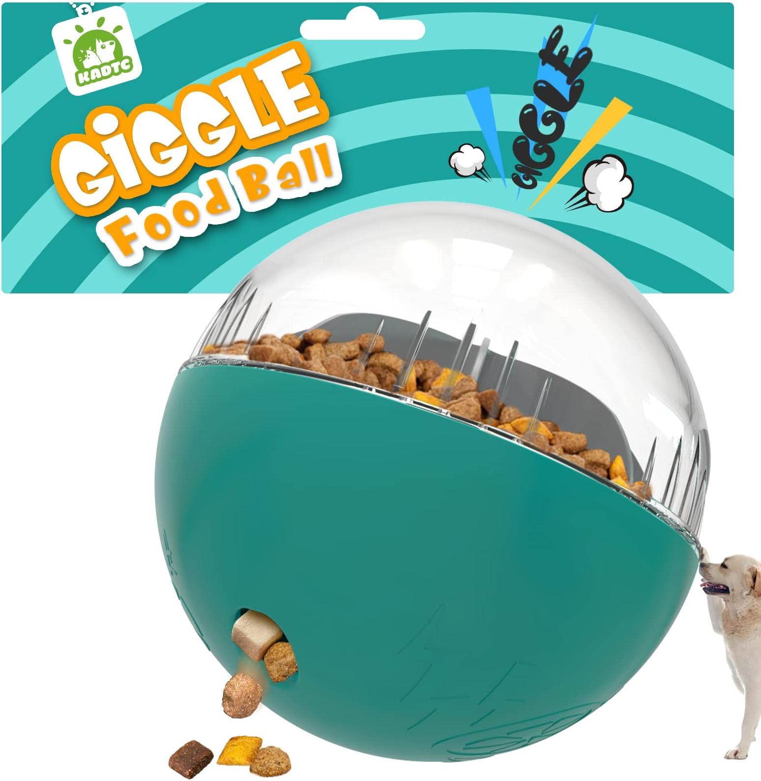 Pet Supplies TLKNG Dog Balls Adjustable Food Dispensing Treat