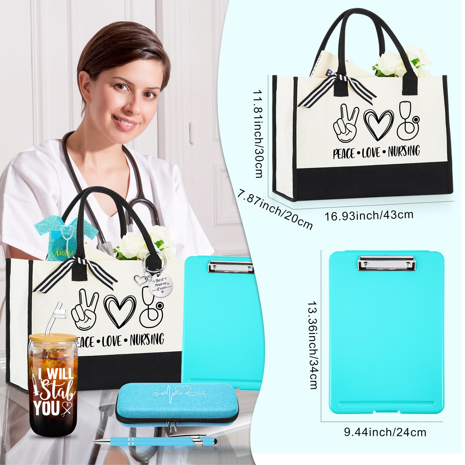 7 Piece Nurse Gift Set - Brand New Amazon.com: Nurse Appreciation Gifts Set CNA Week Gifts  main image 4