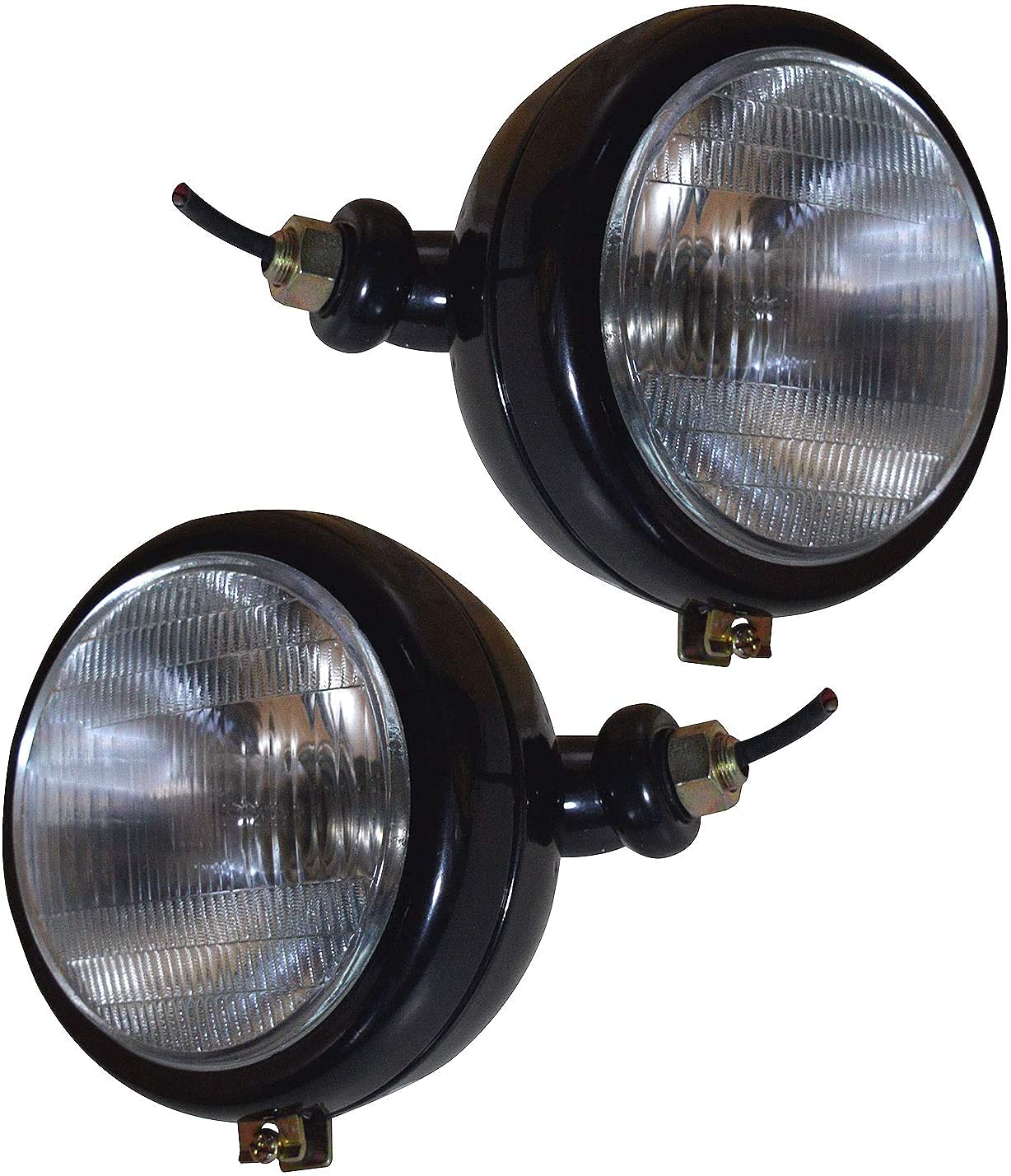 Tractor Headlights Assembly 12 Volt Lights Compatible With Massey Ferguson 135 35 35X 65 765 /Ford 2000, 3000, 2N,8N,9N David Brown 700 800 900 1200