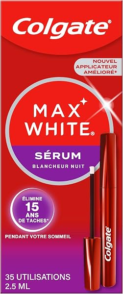 Colgate Max White Sérum Blanchissant Nocturne 2,5ml