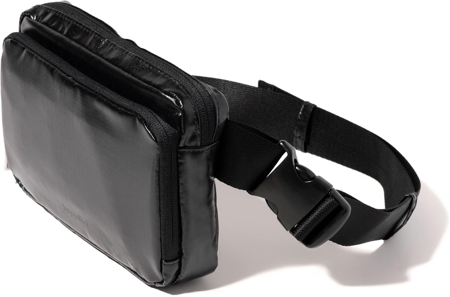 Baggallini Modern Belt Bag 5x8 Travel Fanny Pack Sling Bag Waistpack w/RFID Card Holder Water-resistant Crossbody Bag
