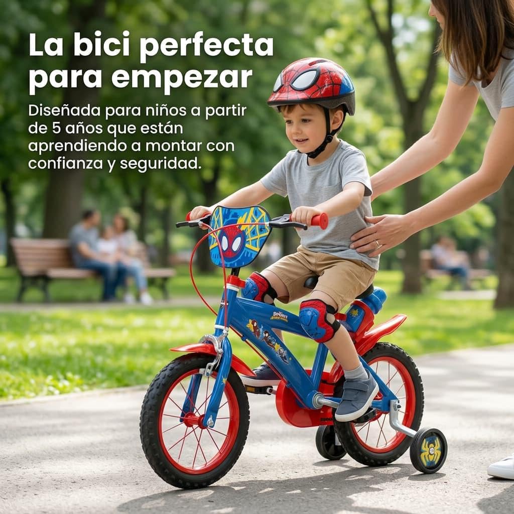 TOIMSA Fahrrad 30,5 cm Spiderman Huffy (3/5 Jahre)